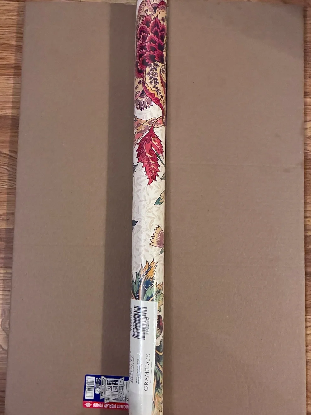 2000's Gramercy Grandmillennial Jacobean Floral Wallpaper 27 In 9 Yds 60 Sq Ft